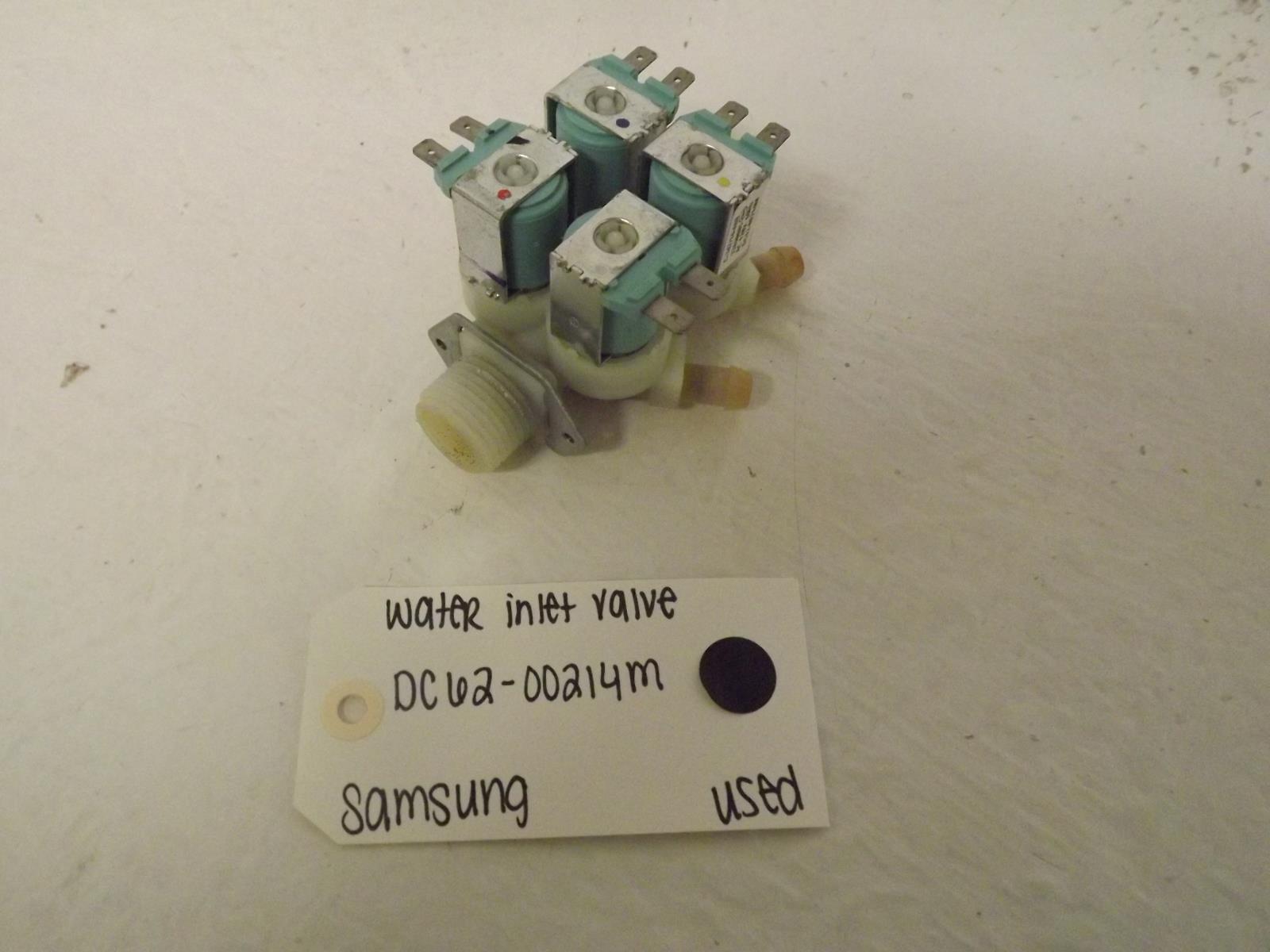 Samsung Washer DC62-00214M Water Inlet Valve Used Samsung Washer DC62-00214M Water Inlet Valve Used